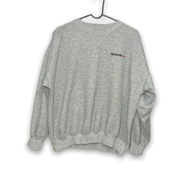 Reebok Other - Reebok | Union Jack Vintage Gray Crew Neck Sweater